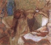 Edgar Degas Breakfast oil painting